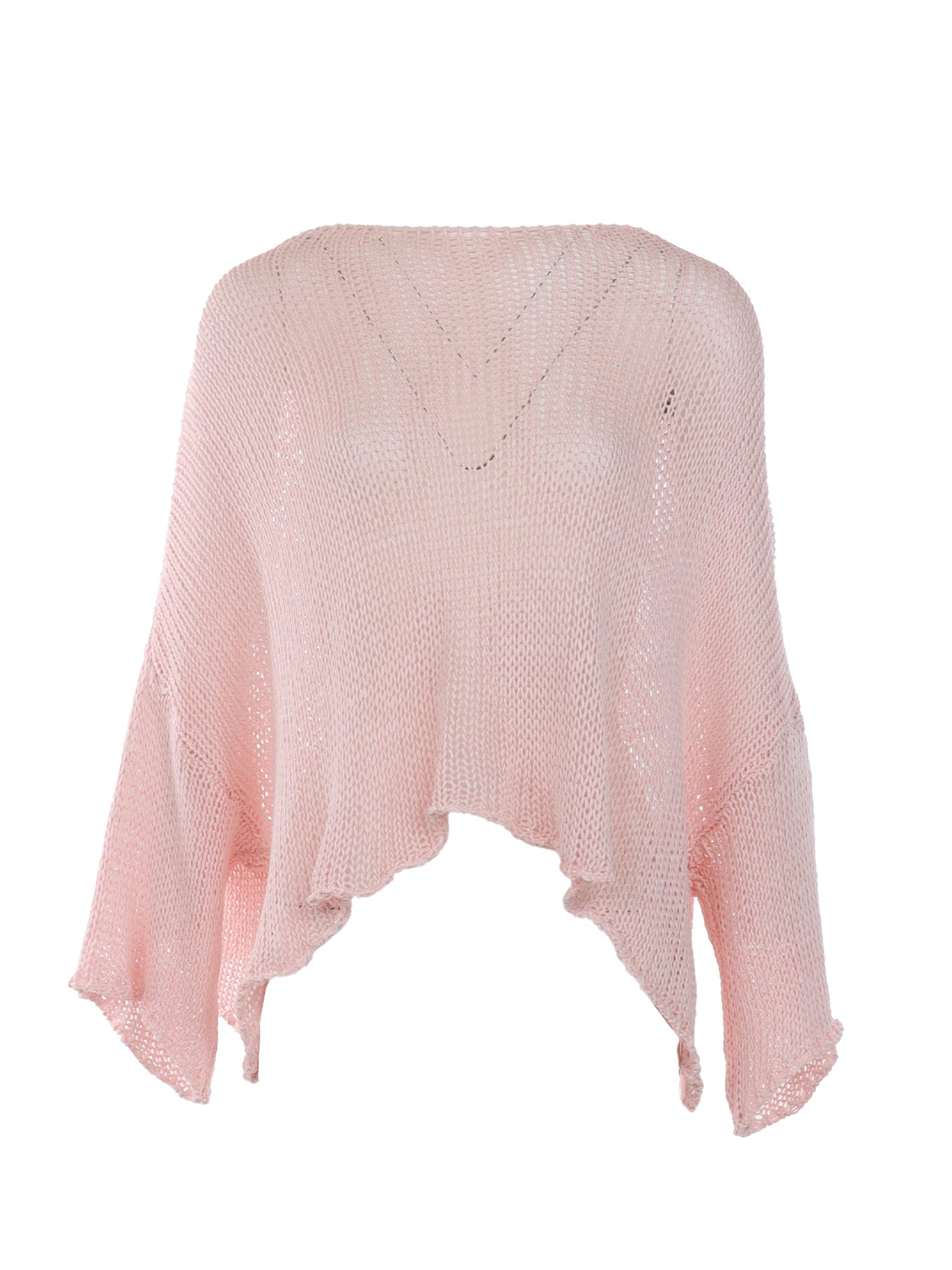 Gilet/pull maille rose Natacha