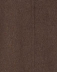 Blouson court toile de laine choco ATT