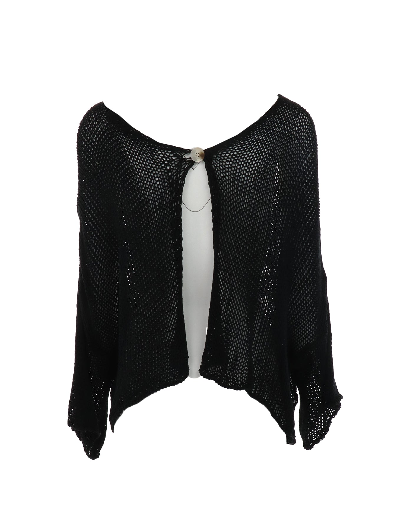 Gilet/pull maille noir Natacha