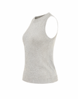T-shirt maille argent
