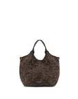 Dua Handtasche kleines Modell Loden dunkelbraun GIANNI CHIARINI