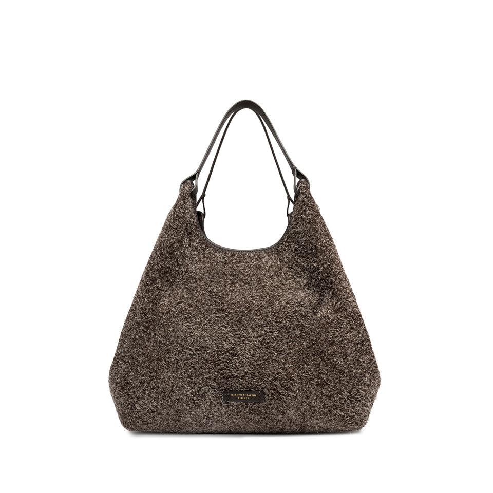Loden Dua Handtasche dunkelbraun GIANNI CHIARINI
