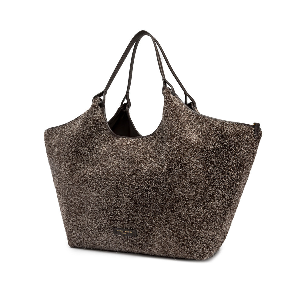 Loden Dua Handtasche dunkelbraun GIANNI CHIARINI
