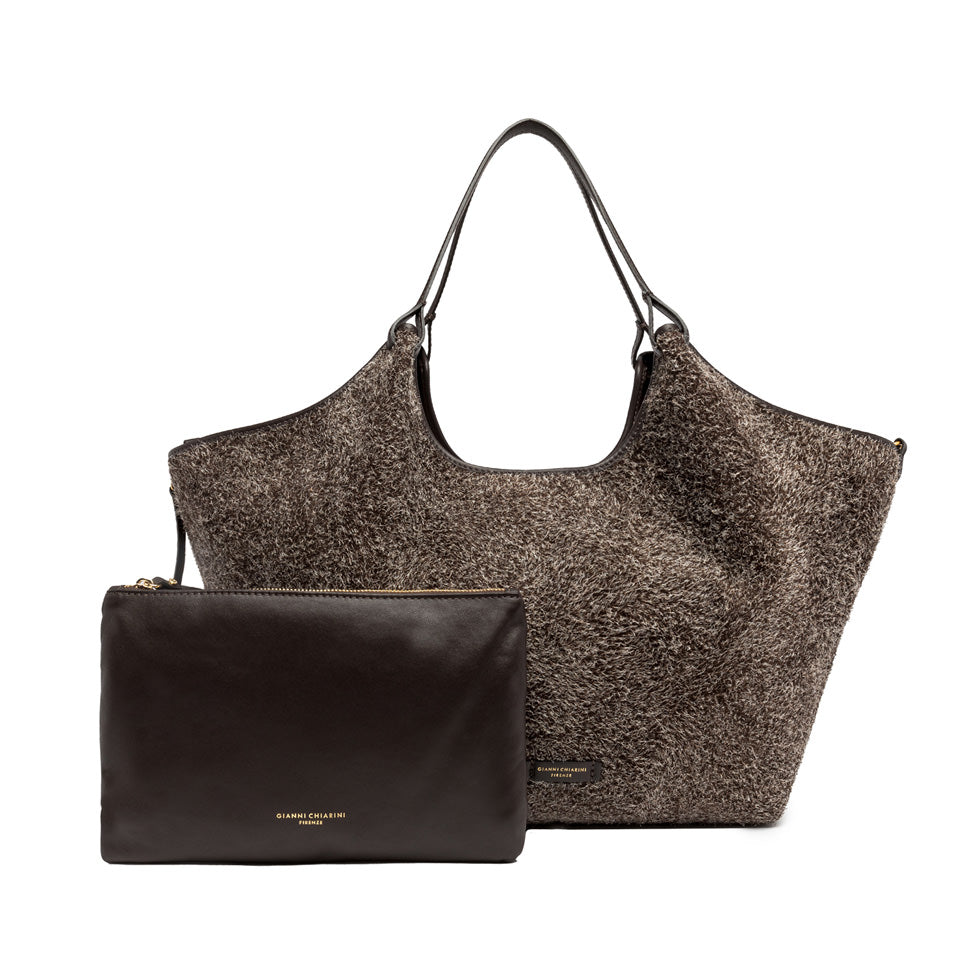 Loden Dua Handtasche dunkelbraun GIANNI CHIARINI