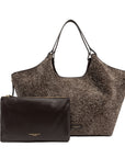 Loden Dua Handtasche dunkelbraun GIANNI CHIARINI