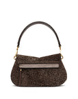 Sac à main loden Helena round Marlène dark brown GIANNI CHIARINI