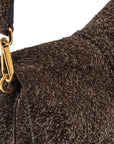 Sac à main loden Helena round Marlène dark brown GIANNI CHIARINI