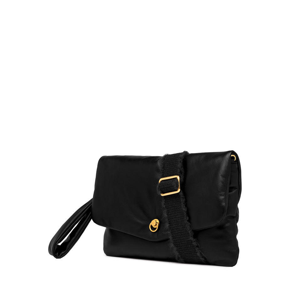 Schwarze Clutch von Mirea Gianni Chiarini