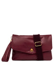Burgunderrote Clutch von Mirea Gianni Chiarini