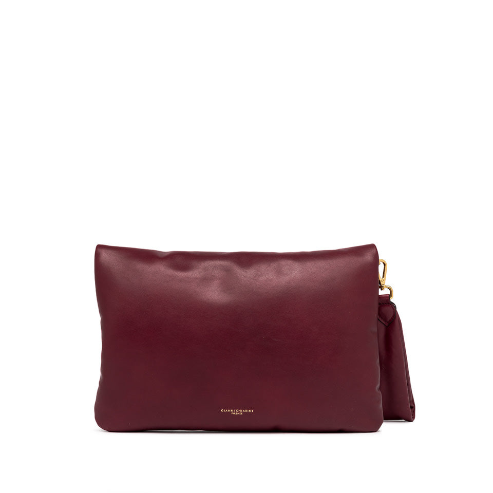 Burgunderrote Clutch von Mirea Gianni Chiarini