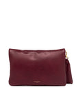Burgunderrote Clutch von Mirea Gianni Chiarini