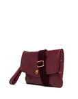 Burgunderrote Clutch von Mirea Gianni Chiarini
