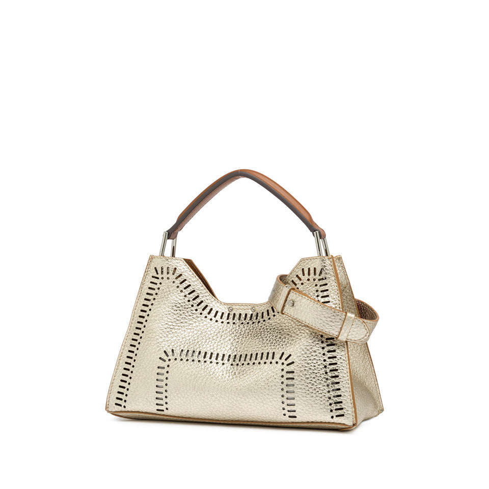 Gianni Chiarini Aurora Light Gold Caramello PM Handtasche