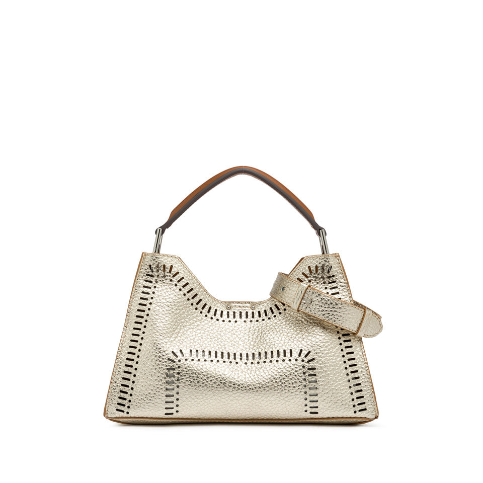 Gianni Chiarini Aurora Light Gold Caramello PM Handtasche