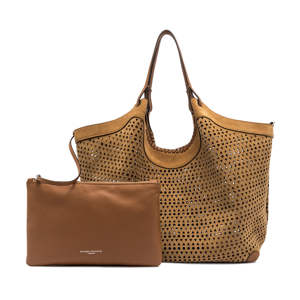 Gianni Chiarini DUA Erdnussbutter-Handtasche