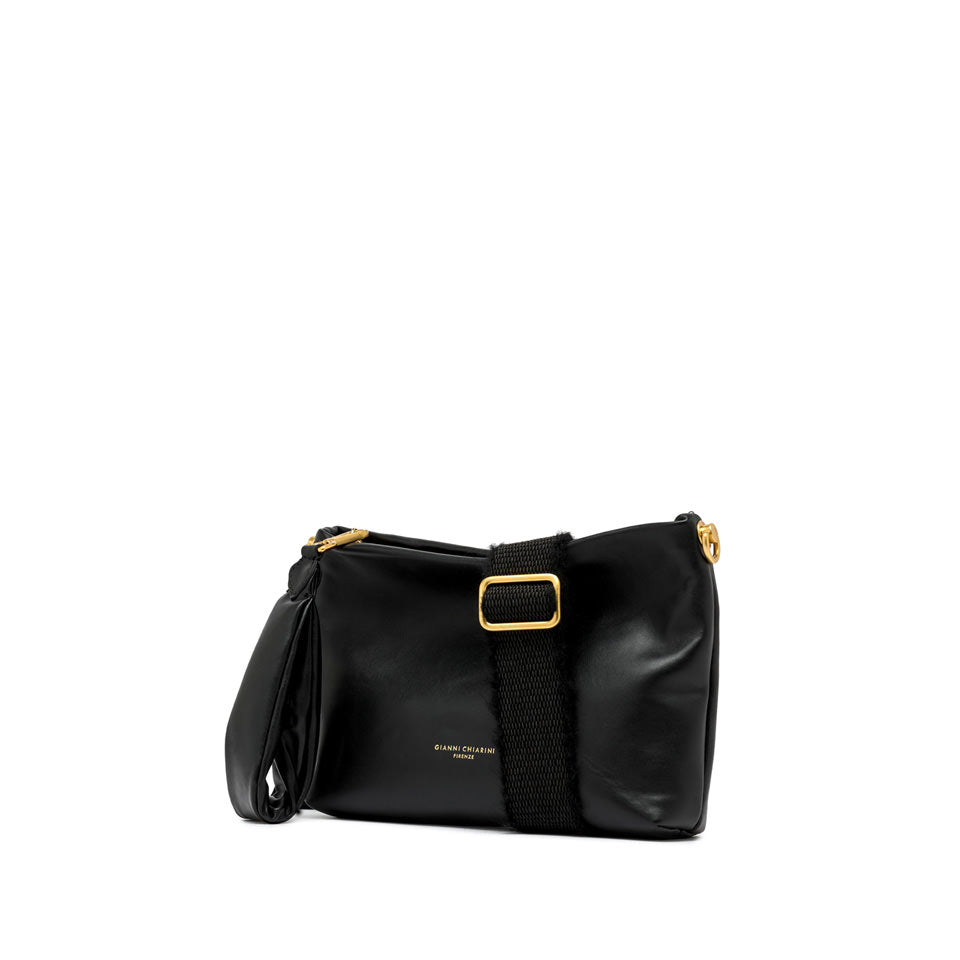 Pochette Brenda Gianni Chiarini cuir noir