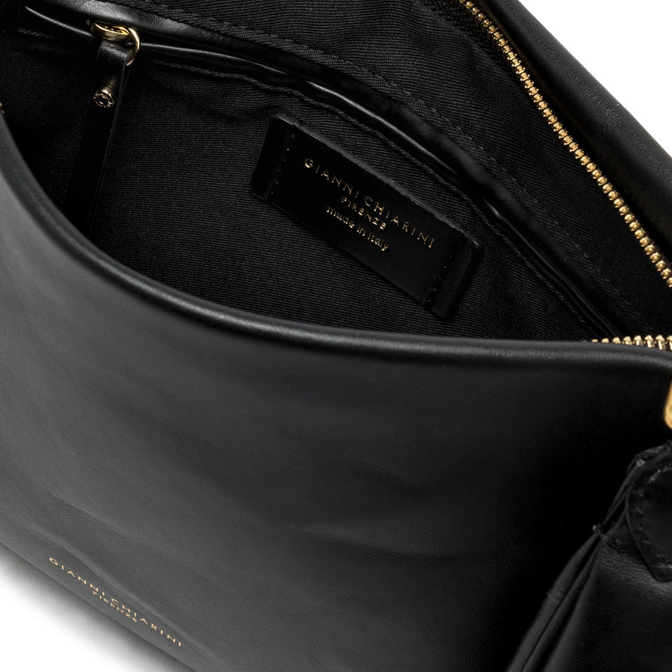 Pochette Brenda Gianni Chiarini cuir noir