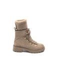 Bottine chaussette montante à lacet beige MARK