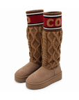 Bottes chaussette coffee COO