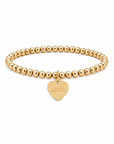 Bracelets coeur doré