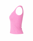 Débardeur maille glacée fine rose