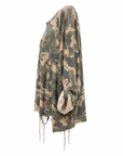 Sweat-shirt camouflage beige