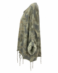 Sweat-shirt camouflage kaki