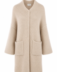 Cardigan Interdee beige tricoté