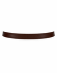 Ceinture cuir coffee/boucle Interdee
