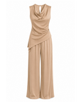 Top Mariley asymétrique beige