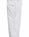 Jeans blanc ballon