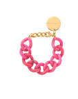 Bracelet maillons Ocean raspberry Vanessa Baroni