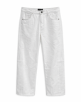 Jeans blanc ballon