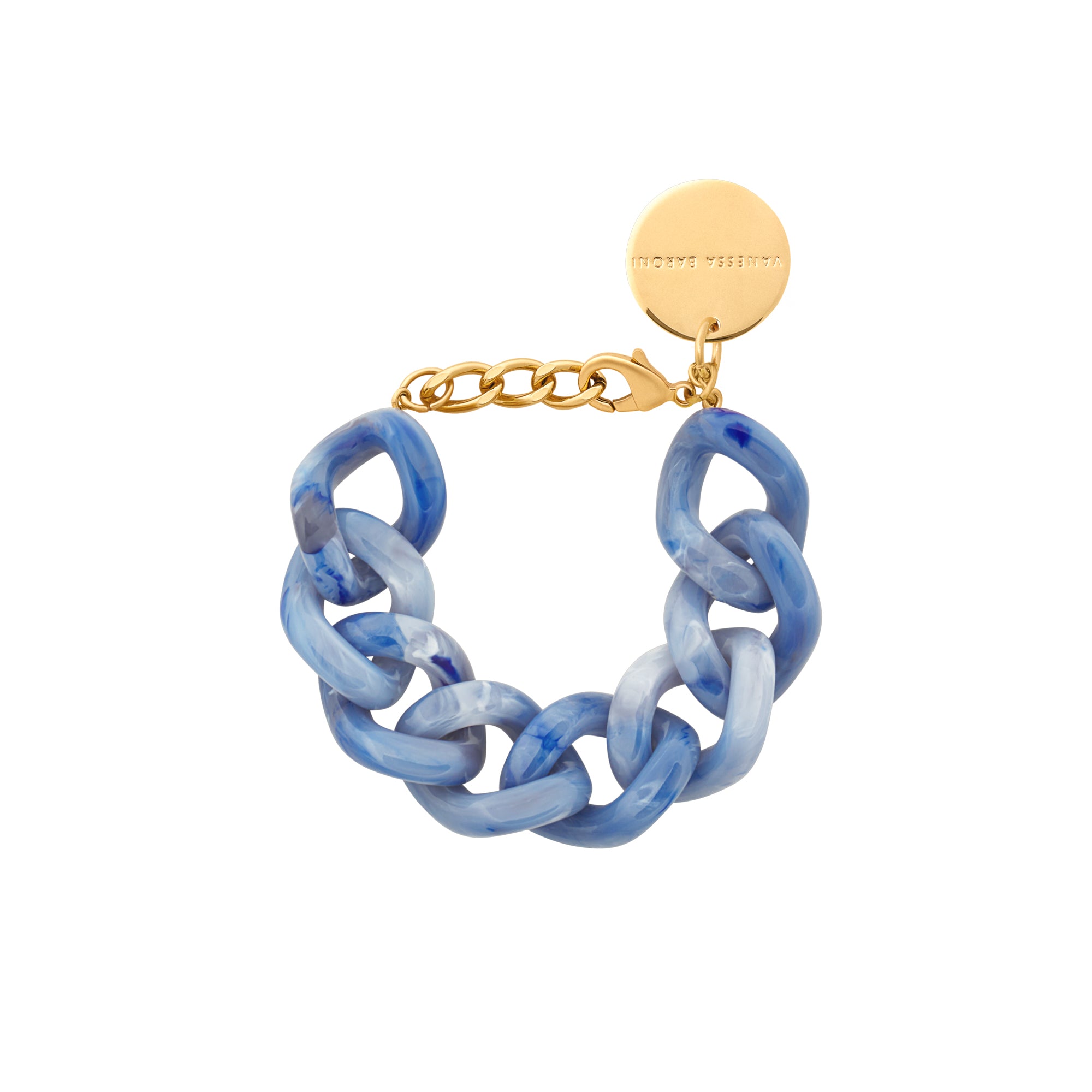 Ozeanblaues Gliederarmband Vanessa Baroni