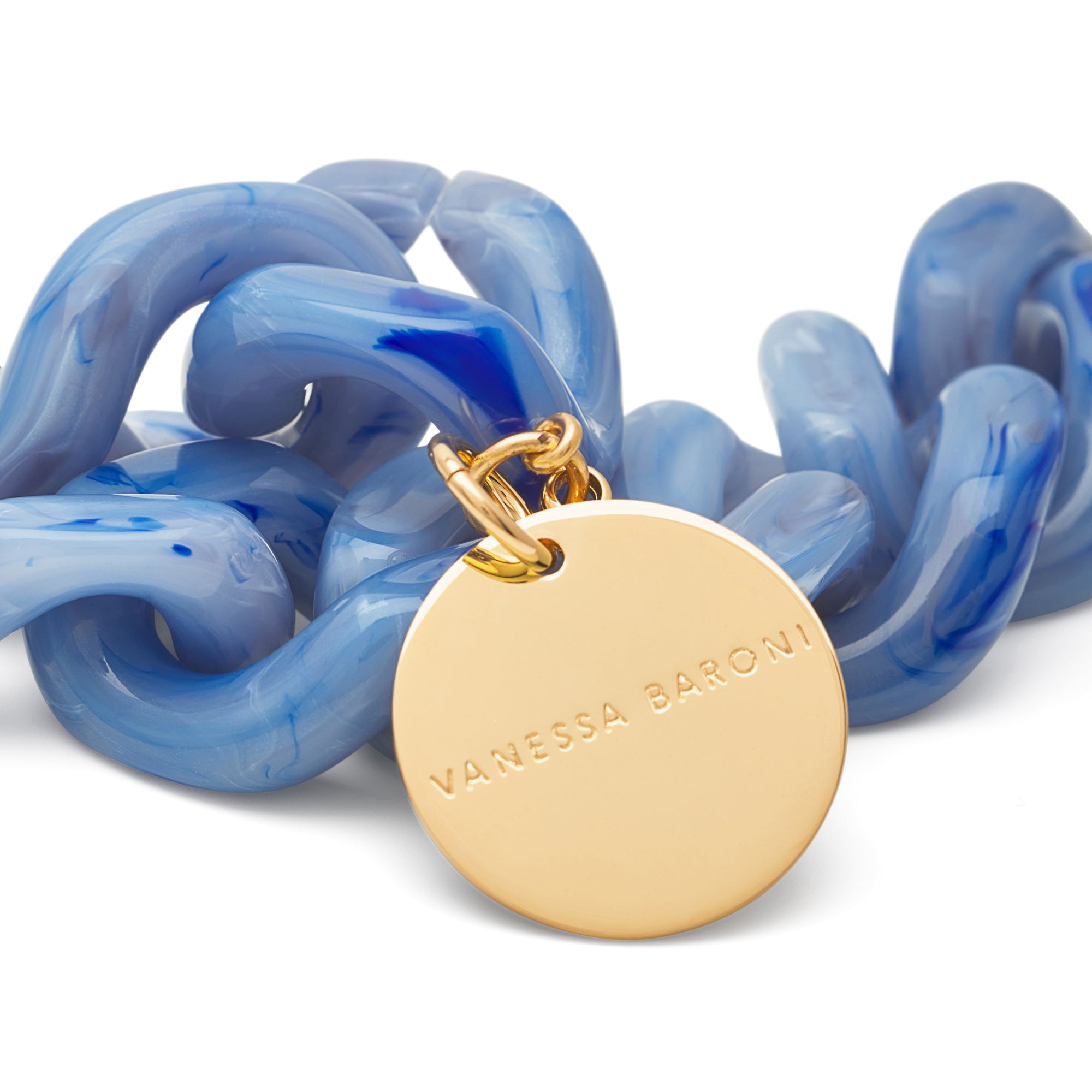 Ozeanblaues Gliederarmband Vanessa Baroni