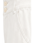 Jeans blanc MAXI LARGE