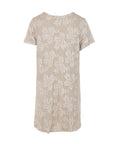 Robe tulle/sequins beige Antonello Serio