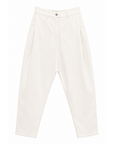 Pantalon baggy coton blanc