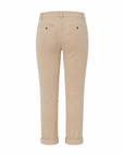 Pantalon chino velours côtelé camel