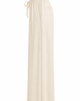 Pantalon Mariley fluide large écru