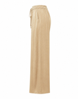 Pantalon fluide camel clair