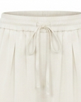 Pantalon fluide écru