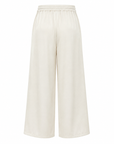 Pantalon fluide écru
