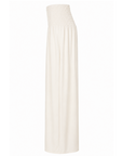 Pantalon lin écru taille smoke