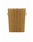 Pochette paille taupe