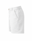 Short chino coton blanc