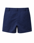 Baumwoll-Chinoshorts Marine