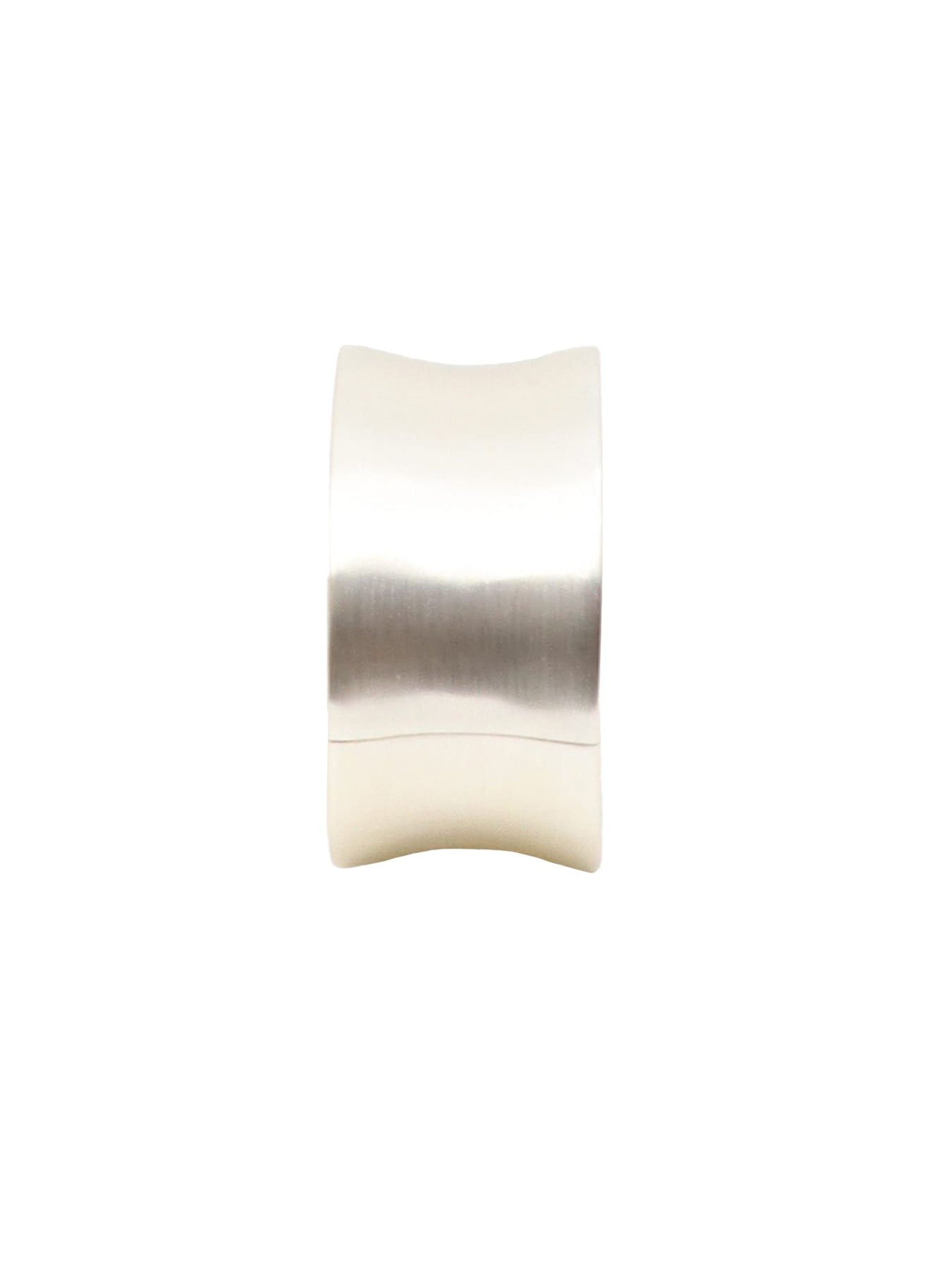 Mattsilbernes Manschettenarmband