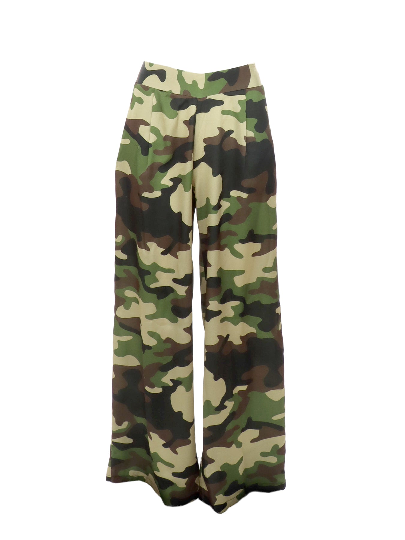Jeff – Hose mit weitem Bein und Camouflage-Print
