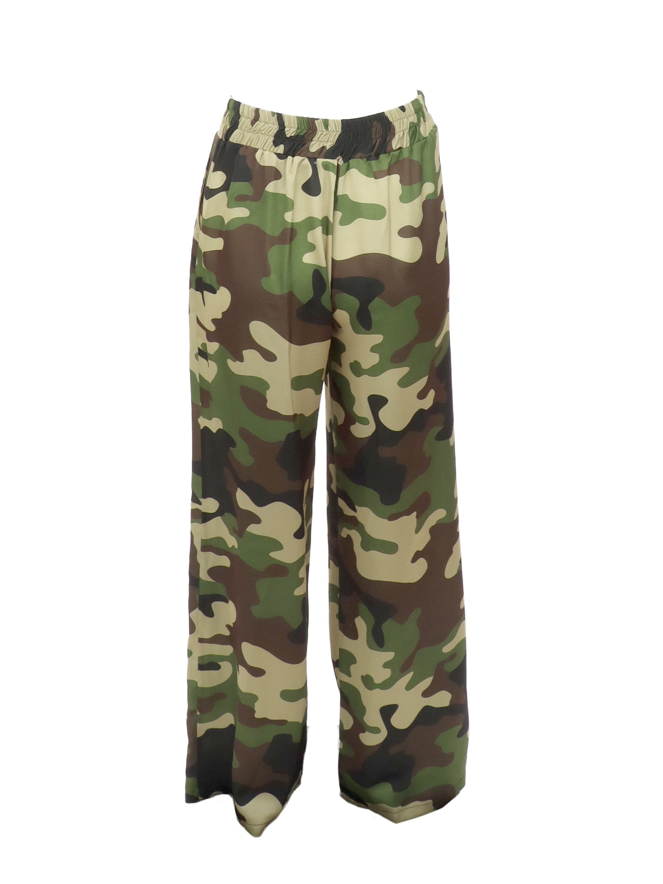 Jeff – Hose mit weitem Bein und Camouflage-Print